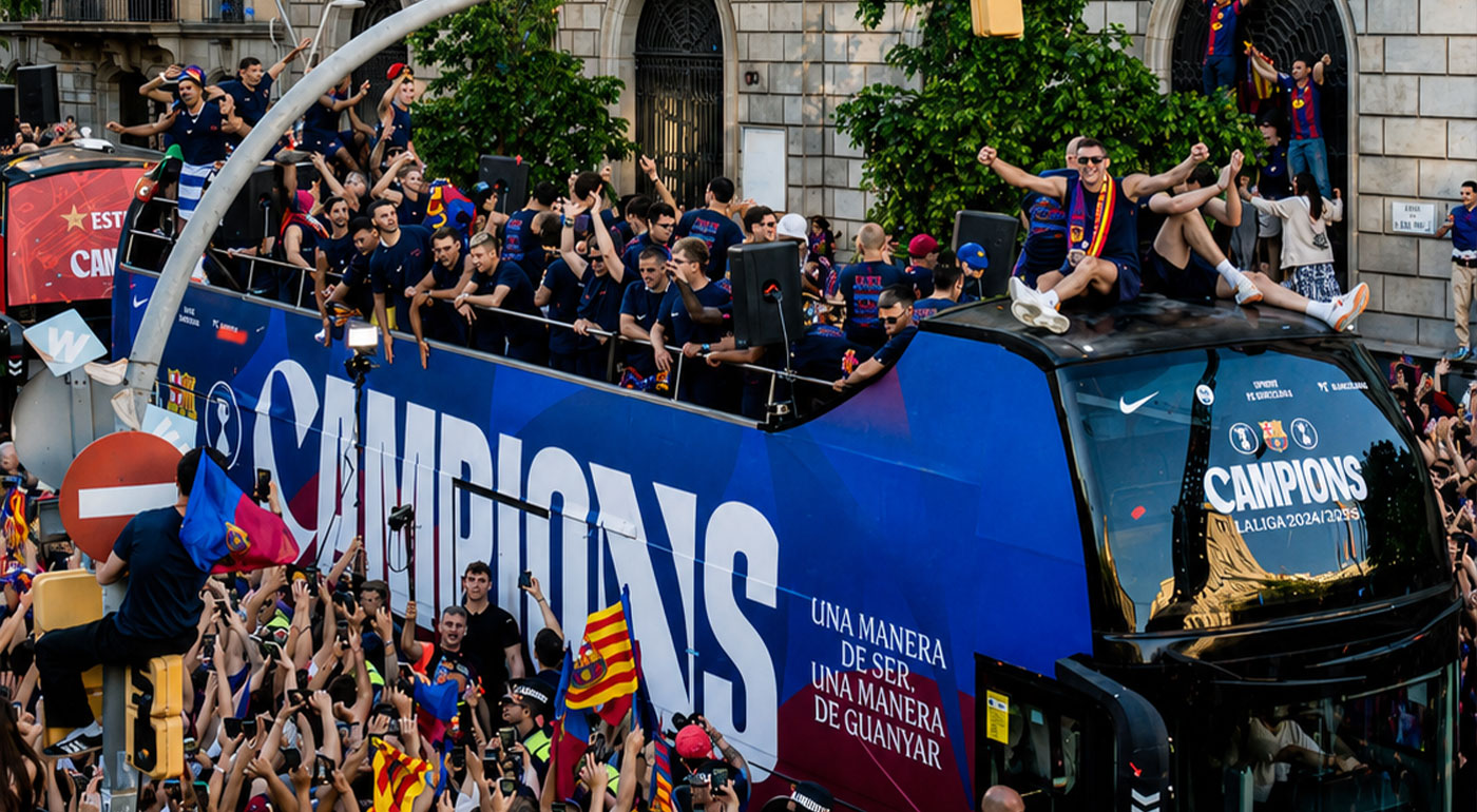 FC Barcelona 2026 La Liga Celebration Watch Spotting – IFL Watches