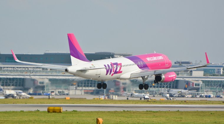 Wizz Air introduce noi rute catre Atena de la 39 lei