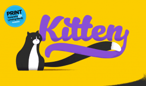 typographie_gratuite_kitten_islagraph