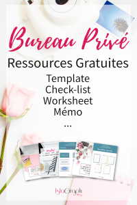 Bureau Privé : Ressources Gratuites (template, check-list, mémo, worksheet, ...)