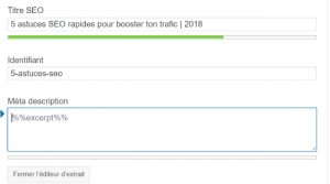Le plugin Yoast SEO