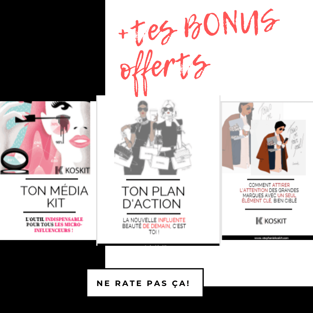 Bonus offerts