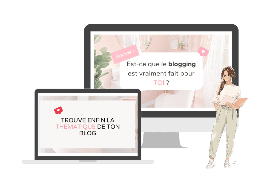 Mockup du pack Ton Déclic Blogging
