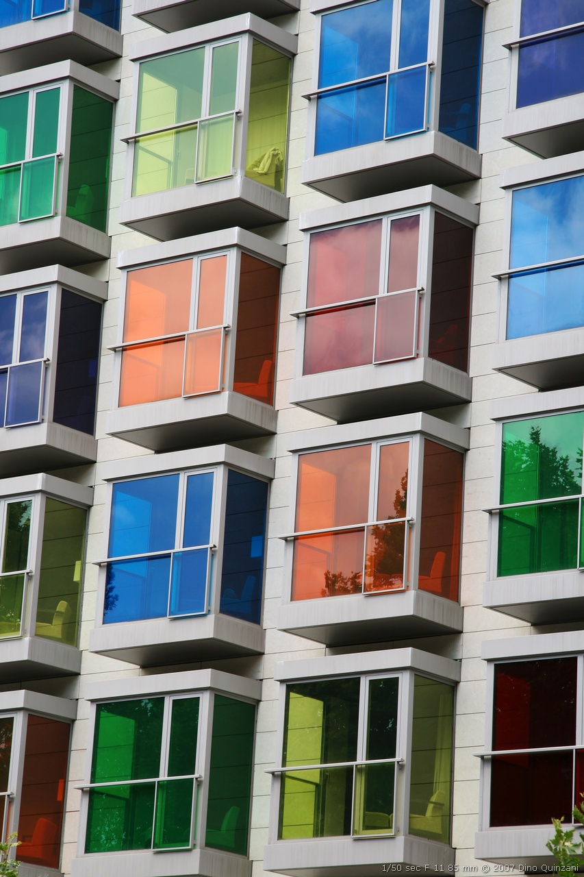 Coloured windows. Радуга в окне. Colorful Windows.