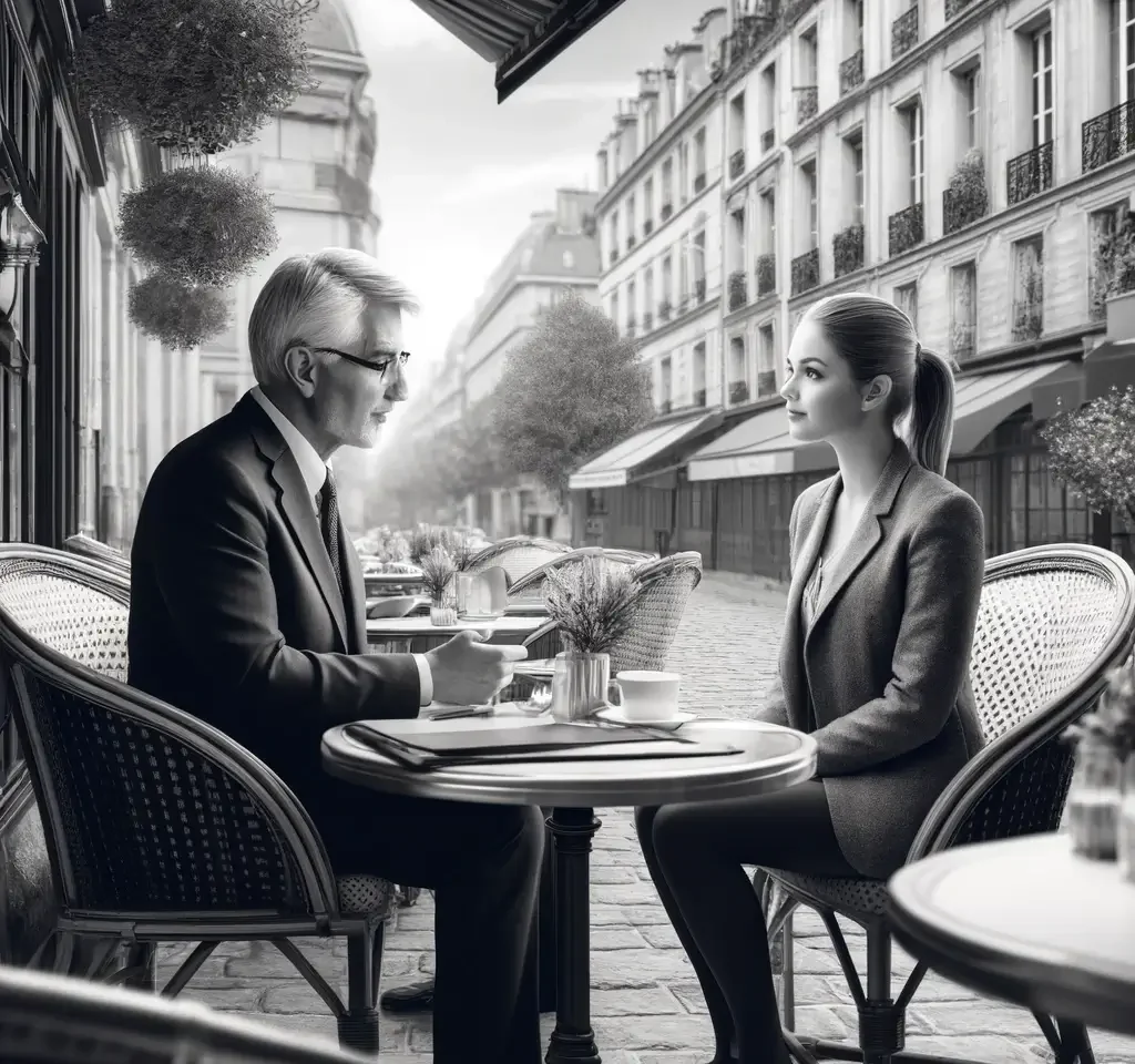 A young woman considering becoming a professional buyer