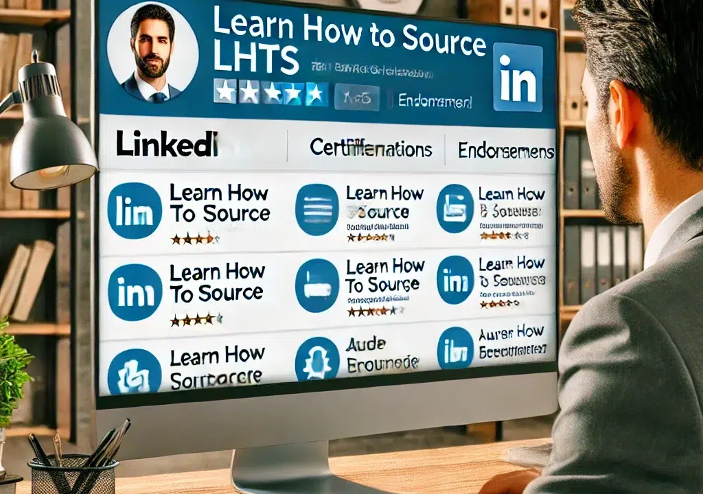 Add LHTS Certificate to LinkedIn Profile