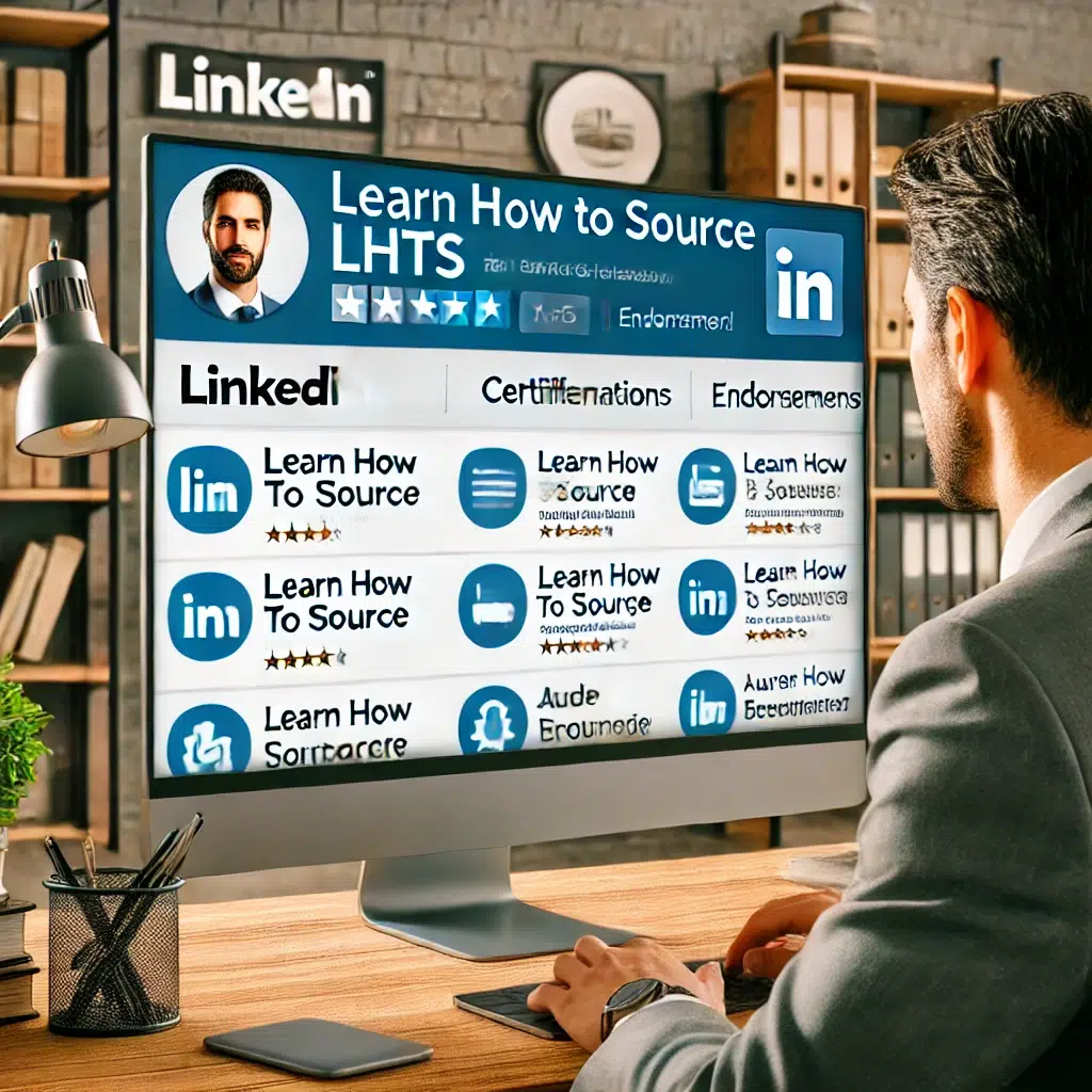 Add LHTS Certificate to LinkedIn Profile