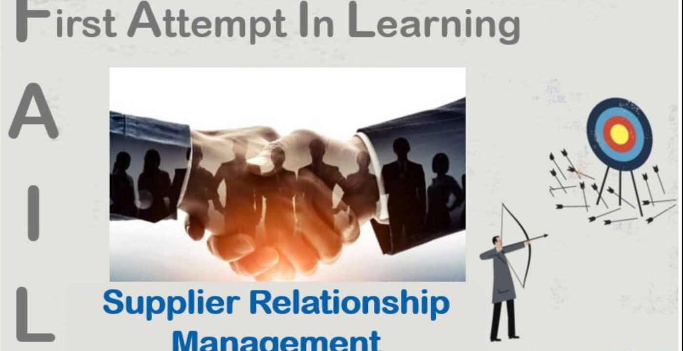 I failed at supplier relationship management by Stéphane Morel