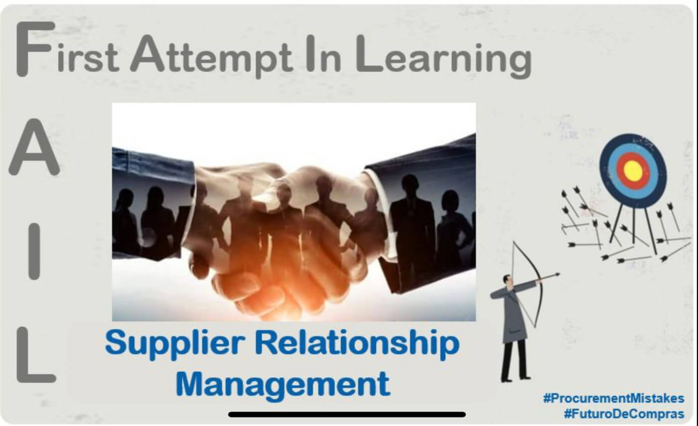 I failed at supplier relationship management by Stéphane Morel