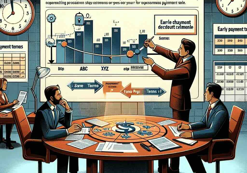 Negotiating Payment Terms with help of a graph