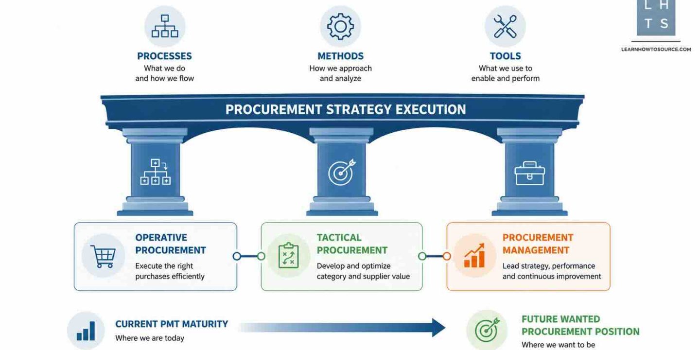 Procurement processes, methods and tools