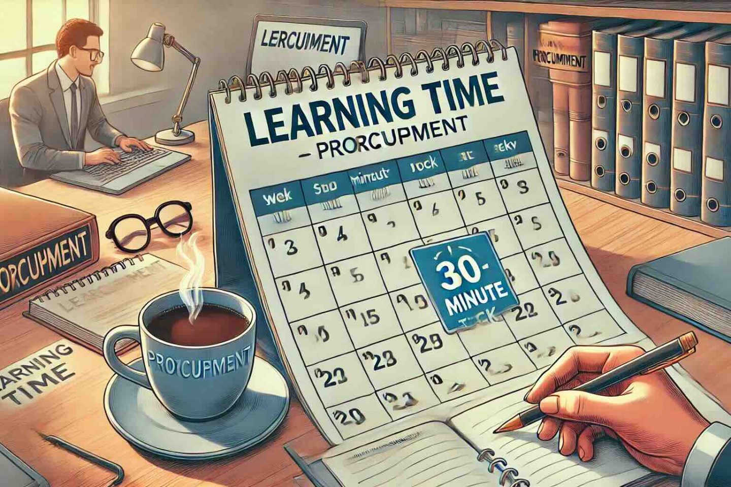 Block 30 min in your schedule for learning procurement