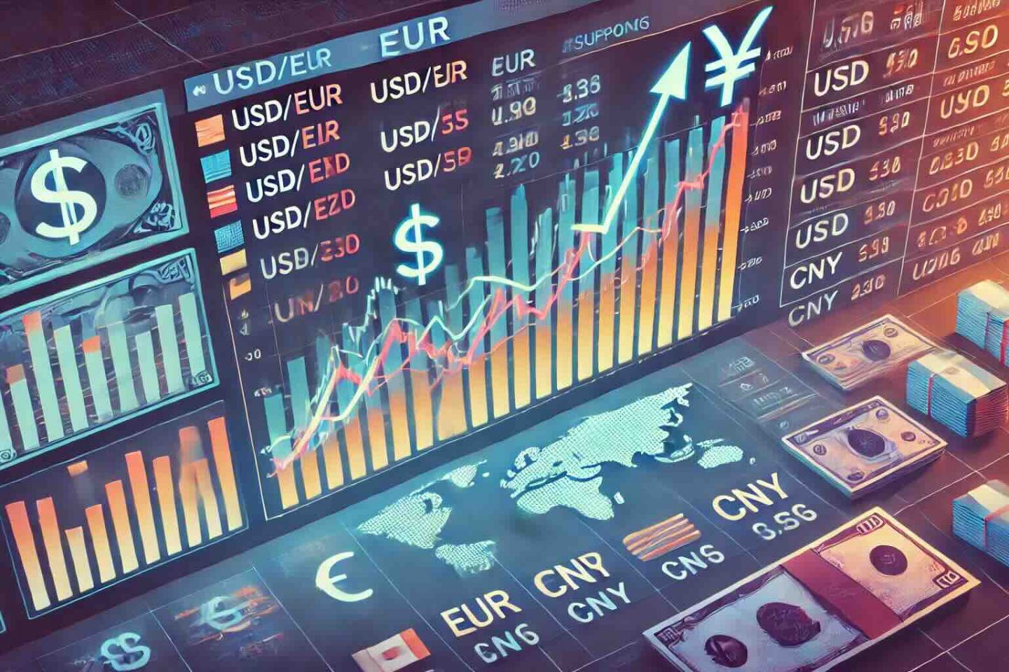 How currency fluctuations influence prices