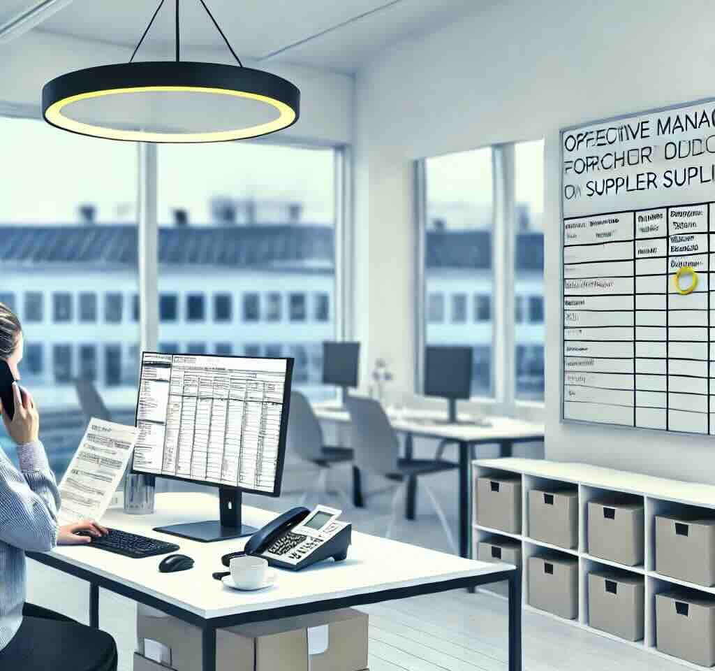 Case Study: Managing Timely Deliveries from a Communication-Challenged Supplier