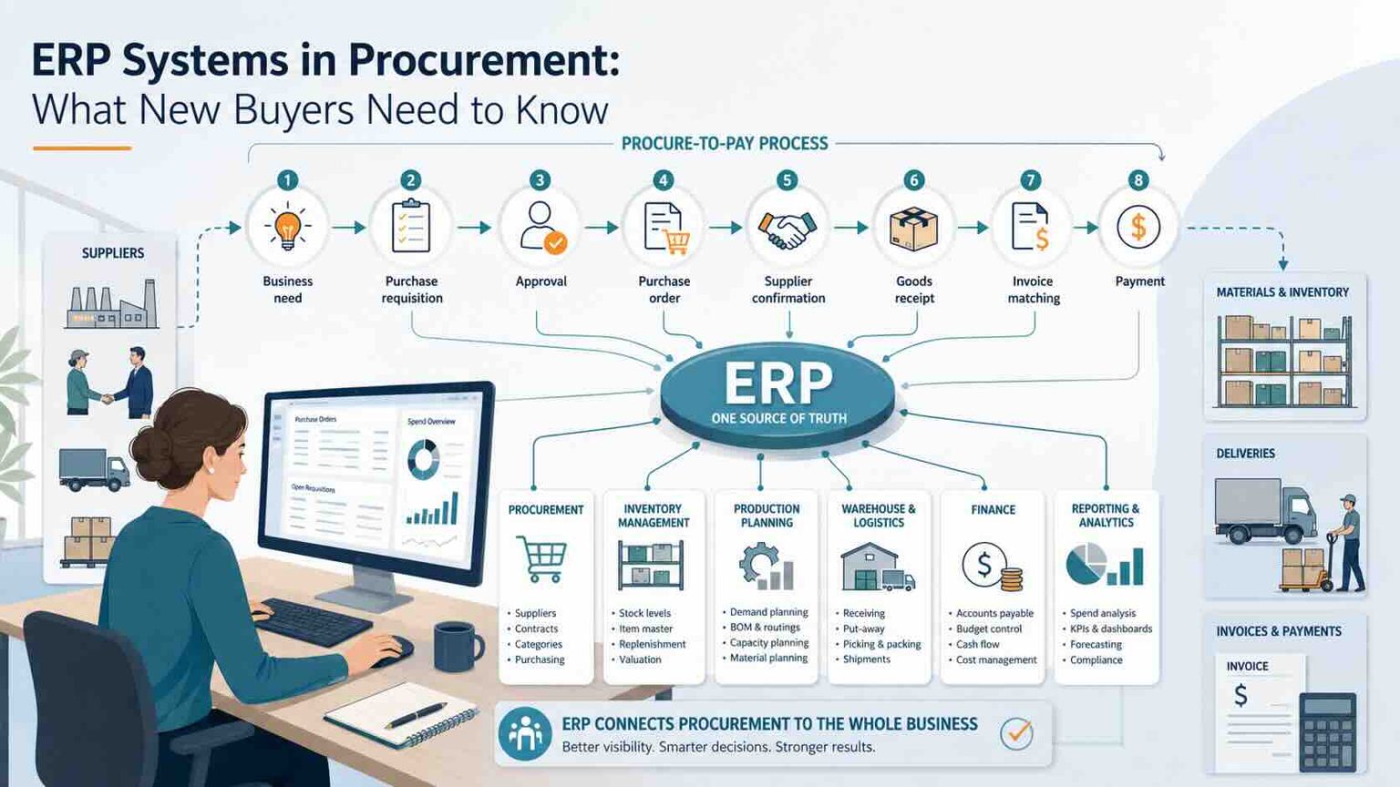 ERP Systems in Procurement: A Beginner’s Guide for Buyers