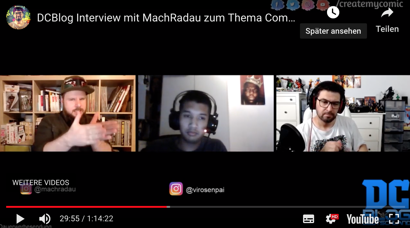 machRADAU beim DC BLOG DEUTSCHLAND Podcast