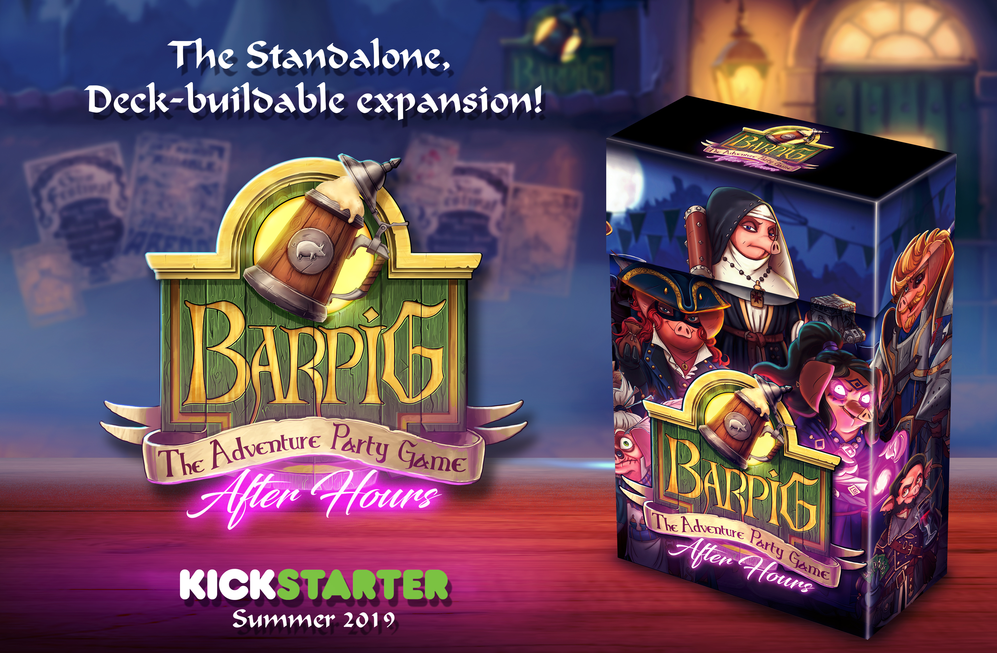 The Launch of BARPIG: After Hours in Kickstarter [News]