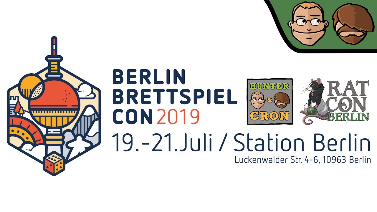A glimpse of Berlin Brettspiel Con 2019 [News]