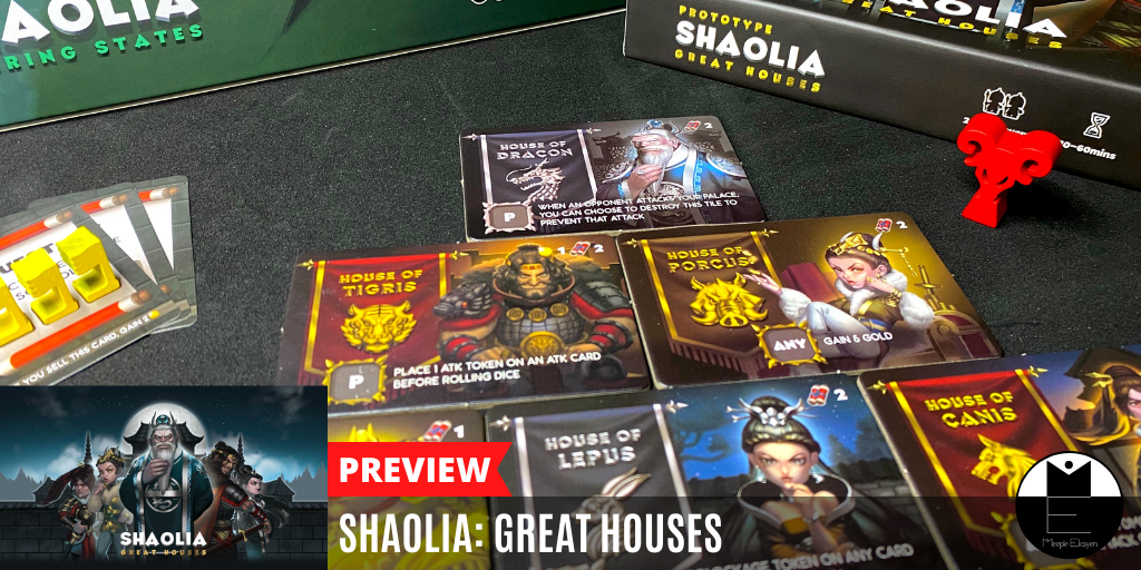 Shaolia: Great Houses, an upcoming expansion [Preview]