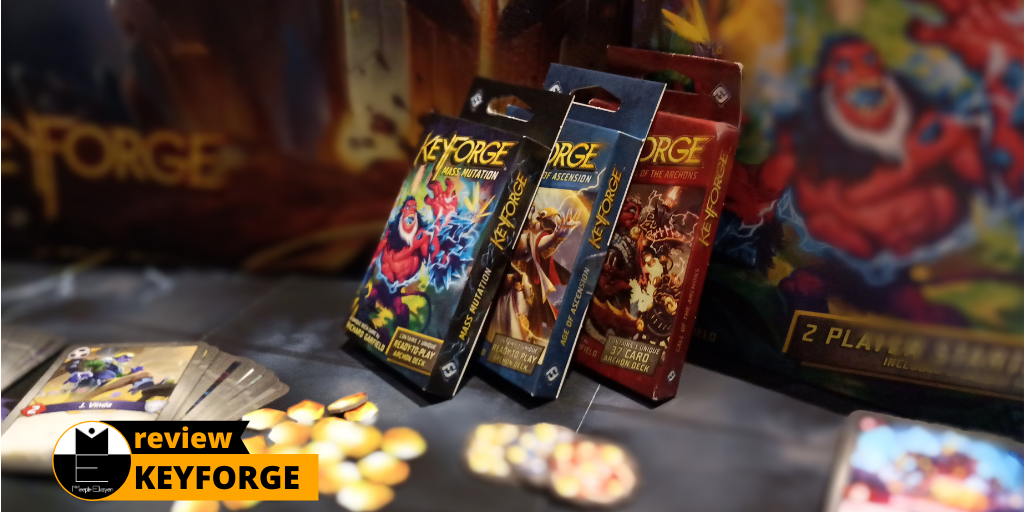 KeyForge: Many reasons to play this card game