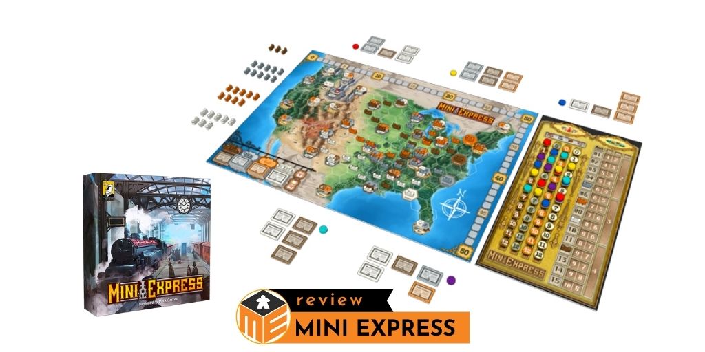 Mini Express: A game of stocks and influence on train companies [Review]