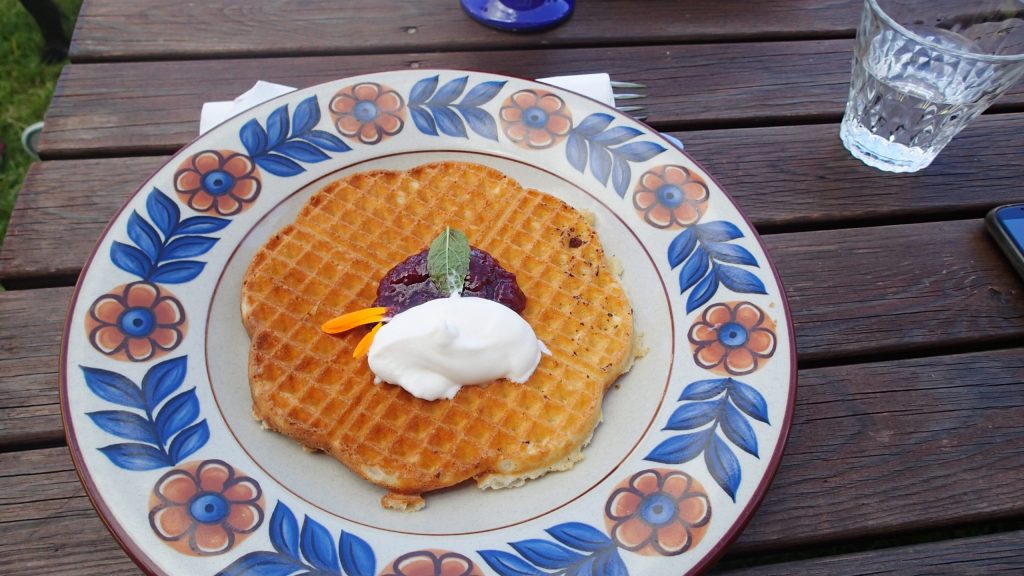 Waffelessen im Hembyggspark