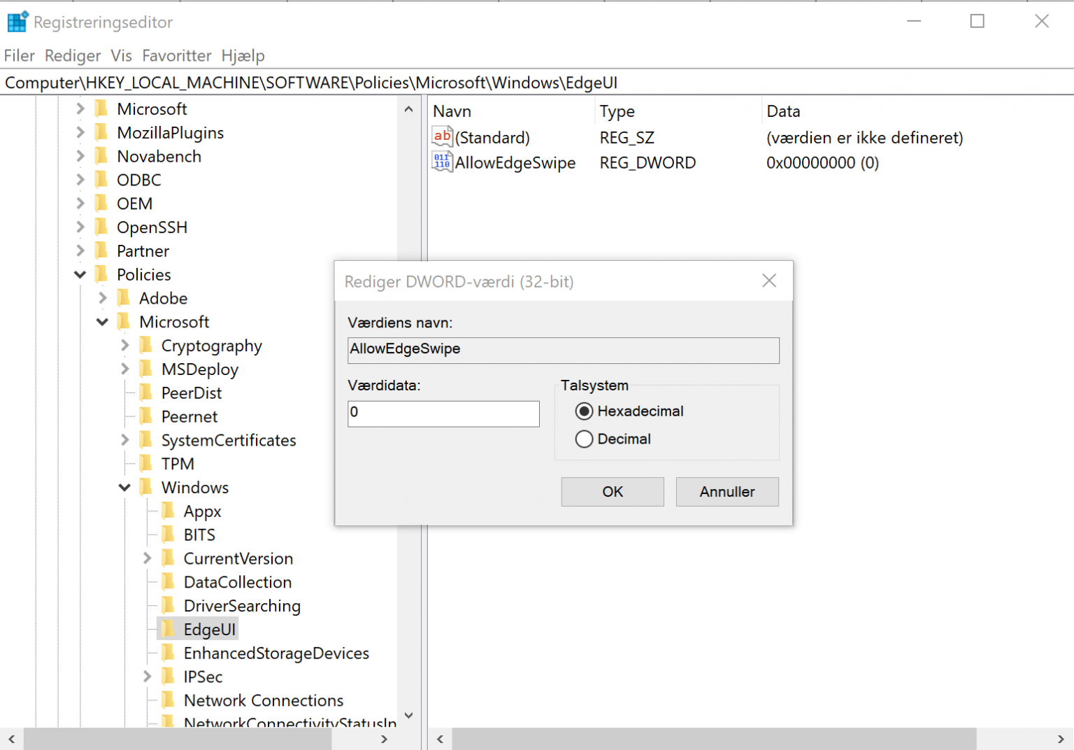 Lightroom in tablet mode on the Microsoft Surface Pro Stark of the North