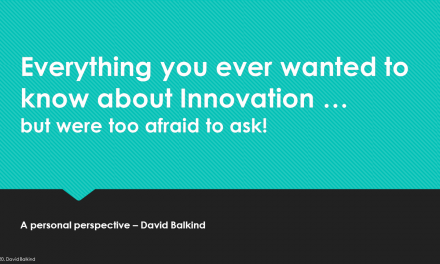 1. Everything you ever wanted to know about Innovation