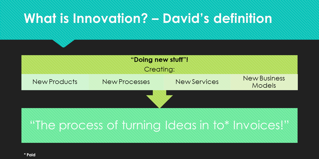 1. Everything you ever wanted to know about Innovation