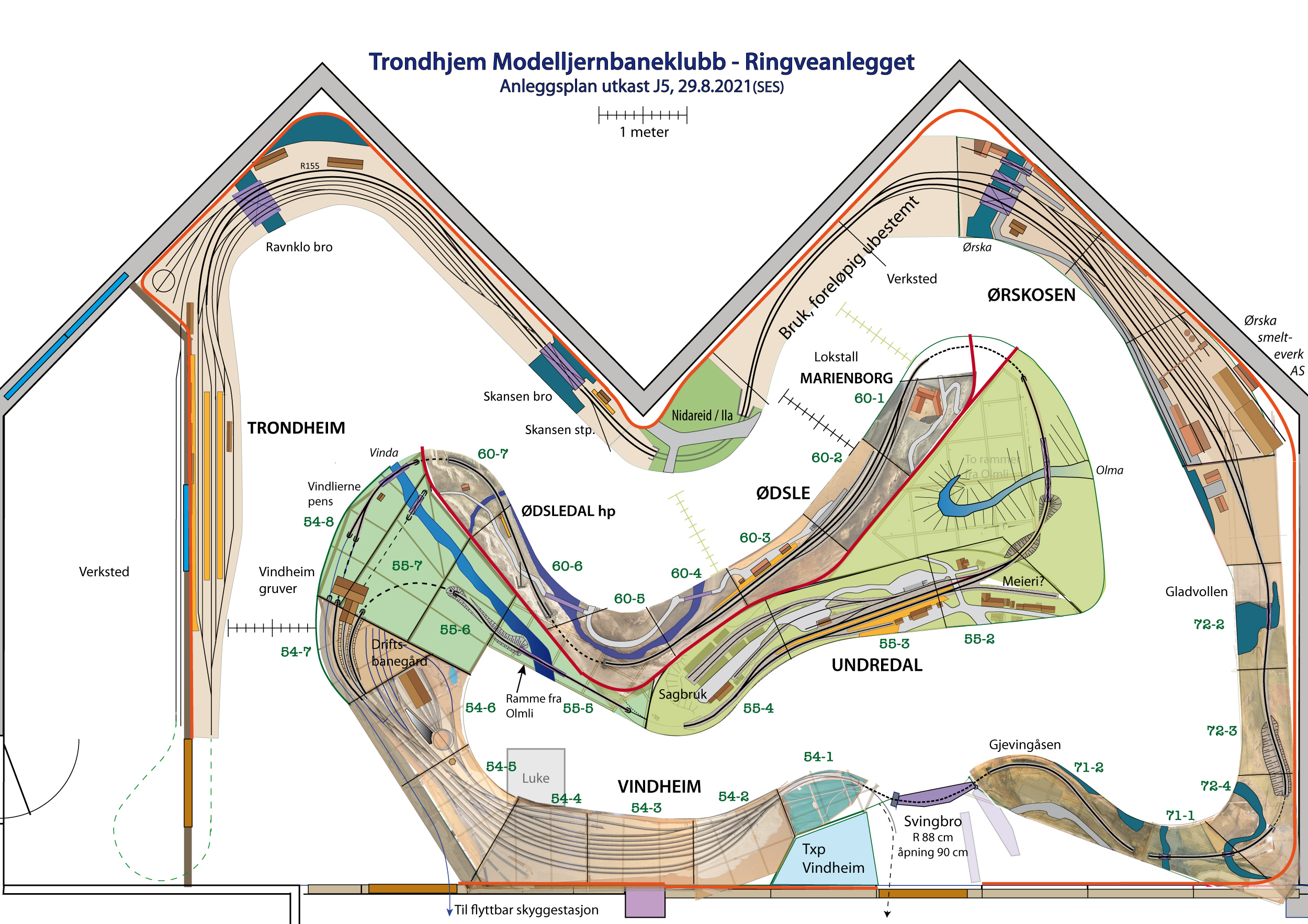 Nytt utkast til sporplan