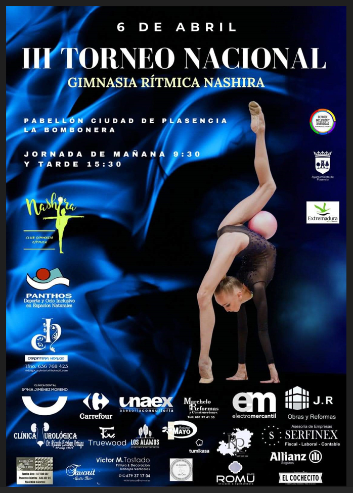 III Torneo nacional de gimnasia rítmica Nashira