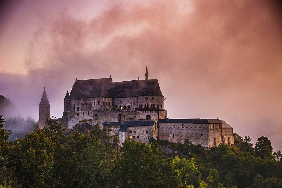 Burg in Luxemburg