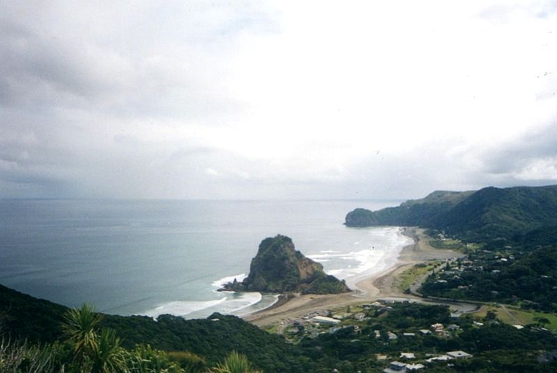 Mit dem Fahrrad von Auckland nach Piha