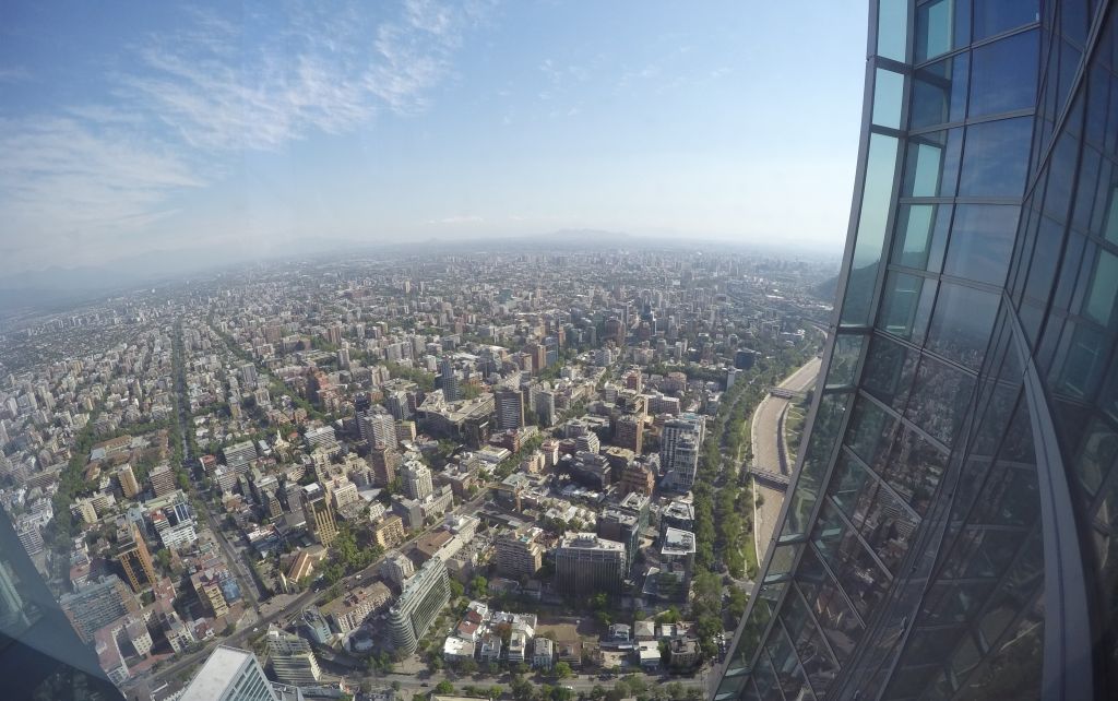 Aussichtspunkte in Santiago de Chile: Aussicht vom Costanera Center