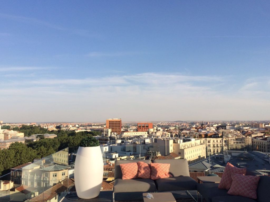 Rooftop Bar in Madrid