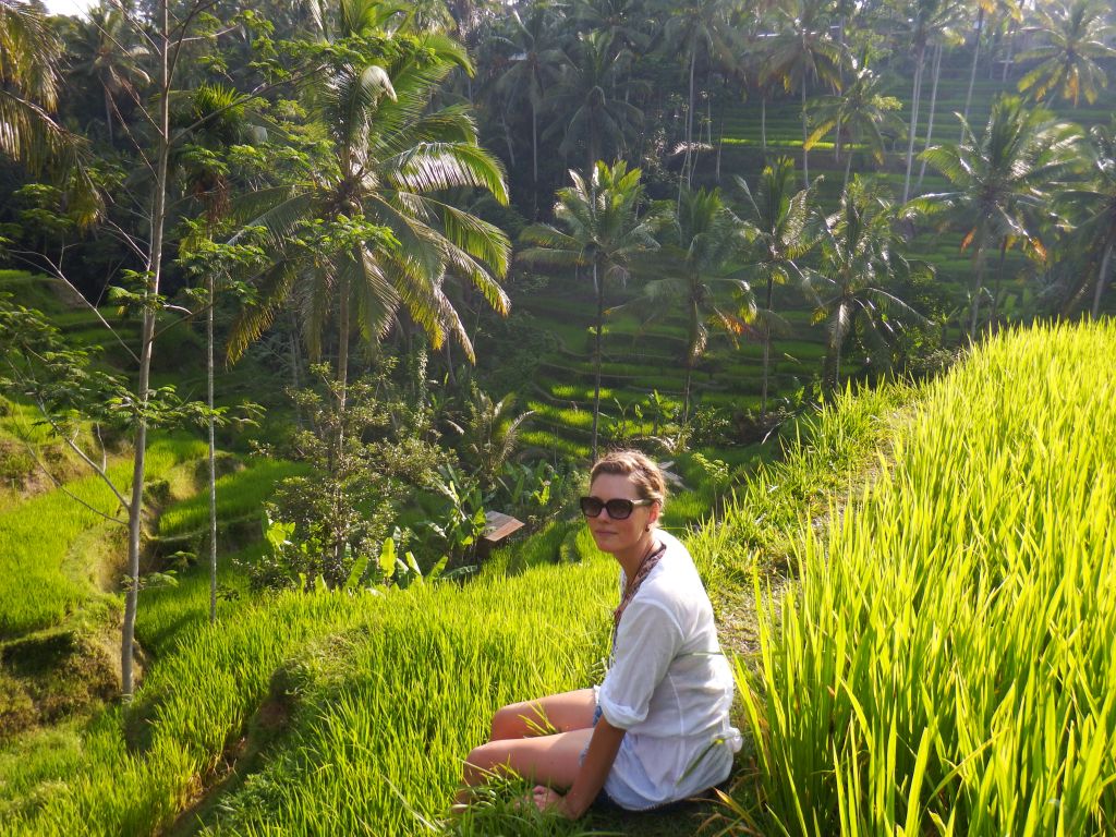 Sandy auf Bali