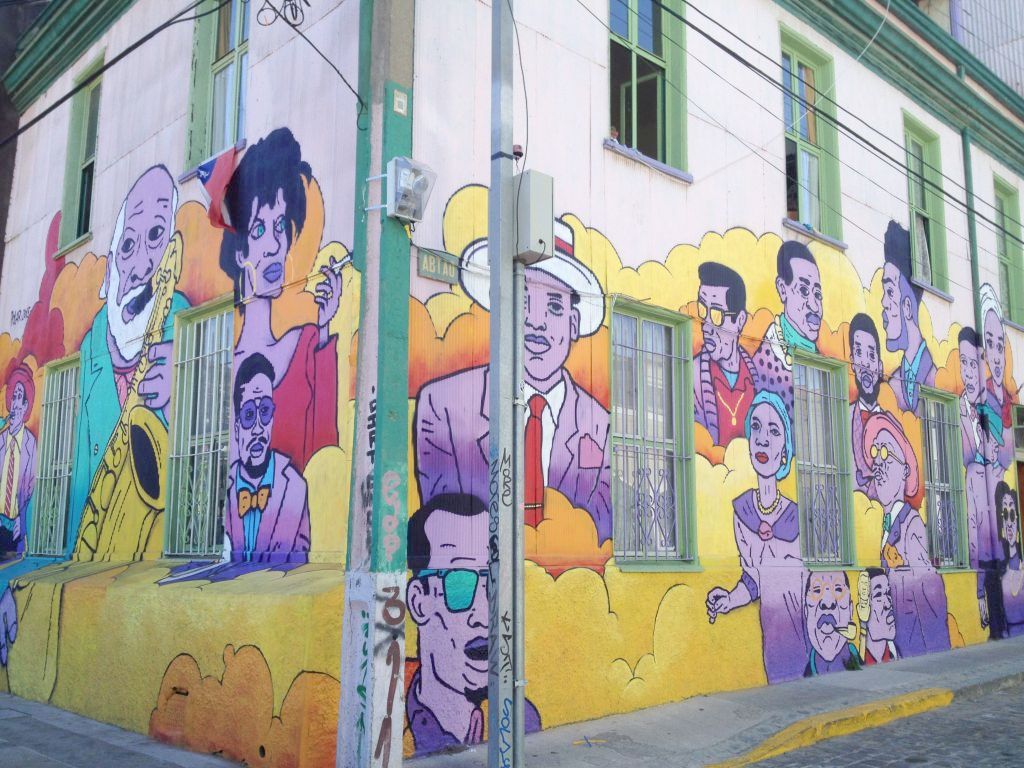 Streetart in Chile, Valparaíso