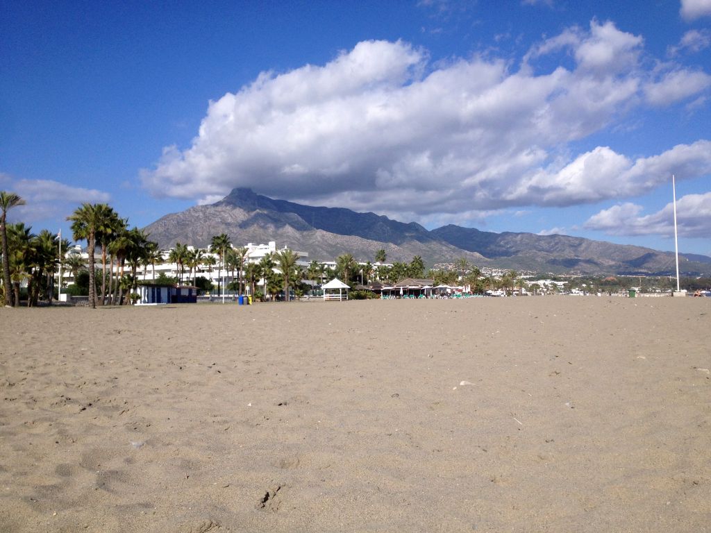 Strand in Puerto Banús