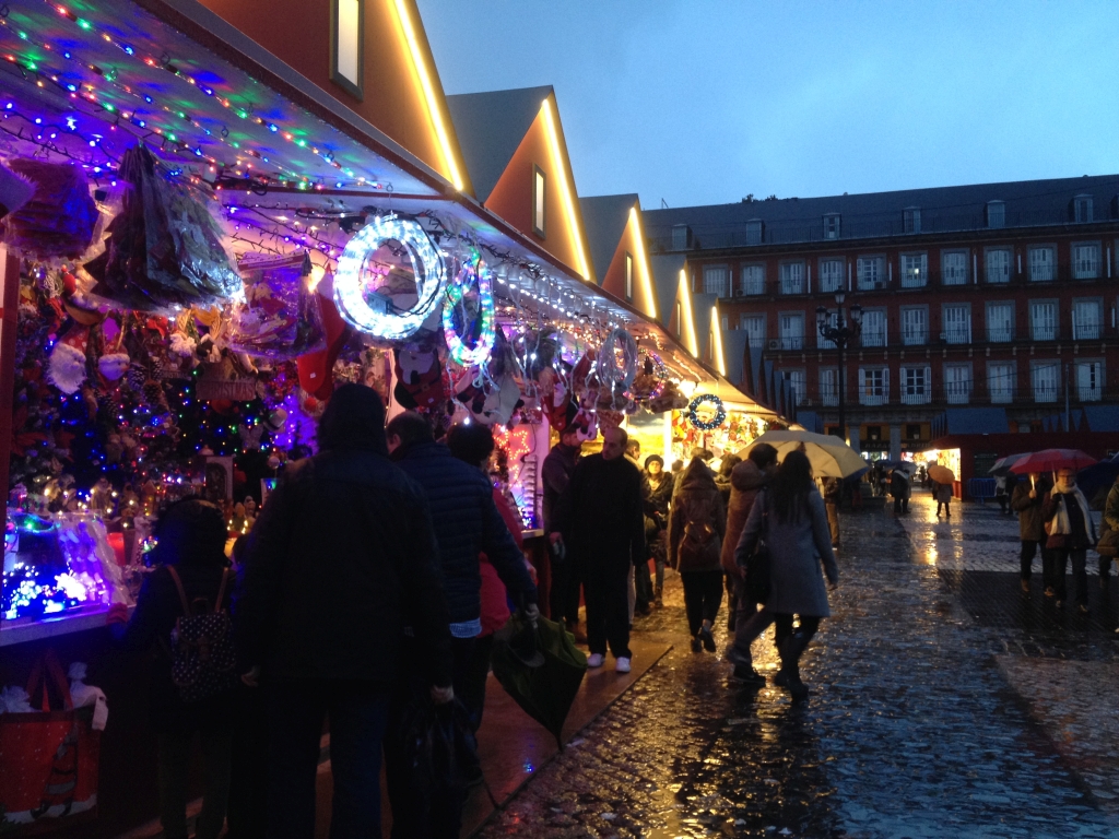 Weinachtsmarkt in Spanien