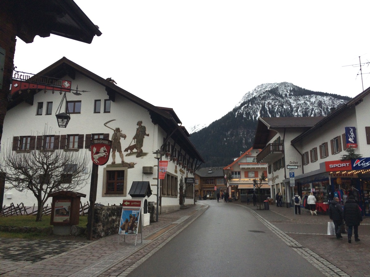 Oberstdorf im Winter