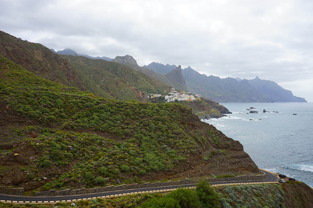 Dorf auf Teneriffa