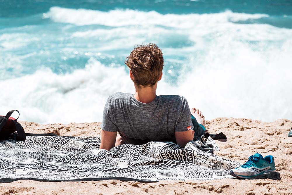 Das richtige Strandtuch einpacken