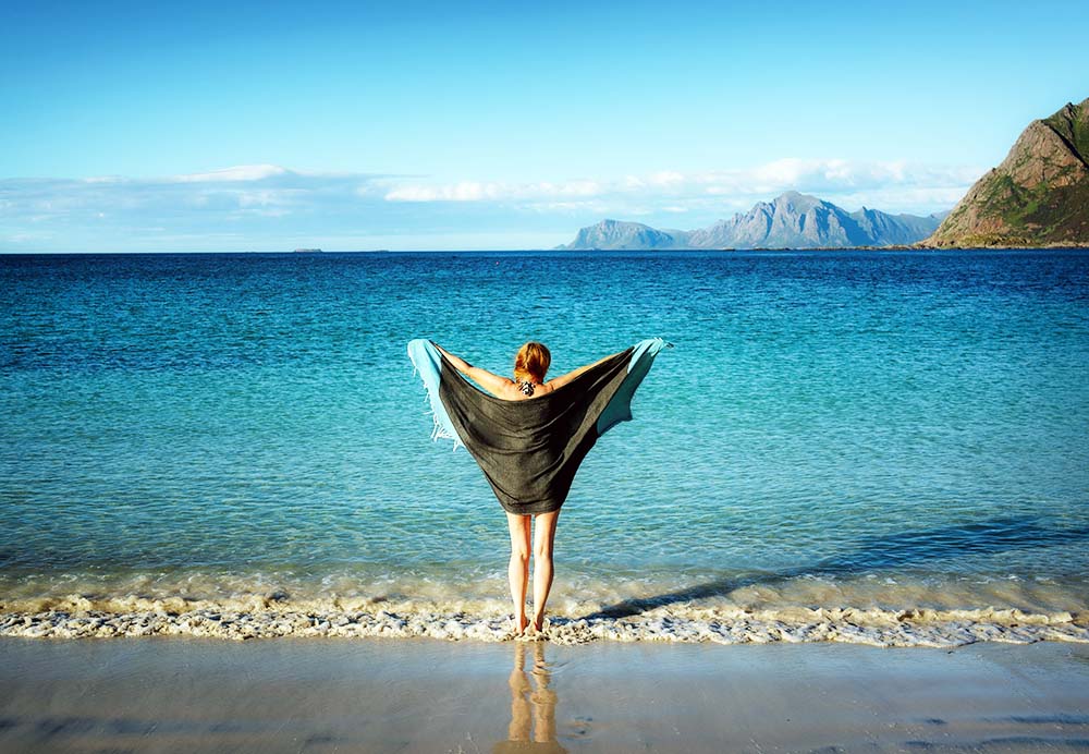 Spontan an den Strand, so packst du richtig