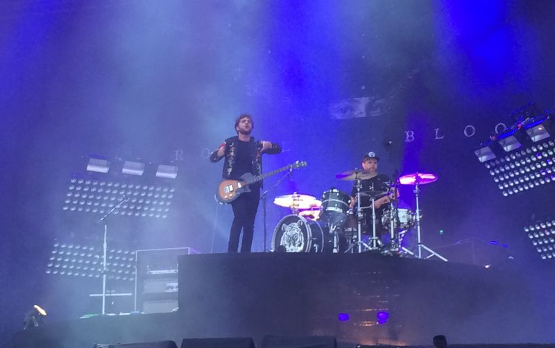 Royal Bloob beim Reading Festival in England