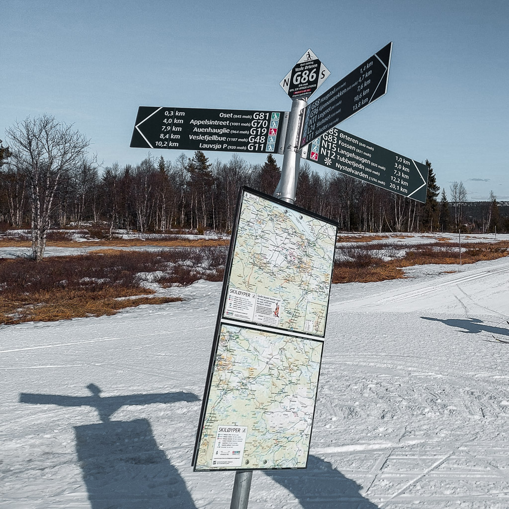 Løypekart