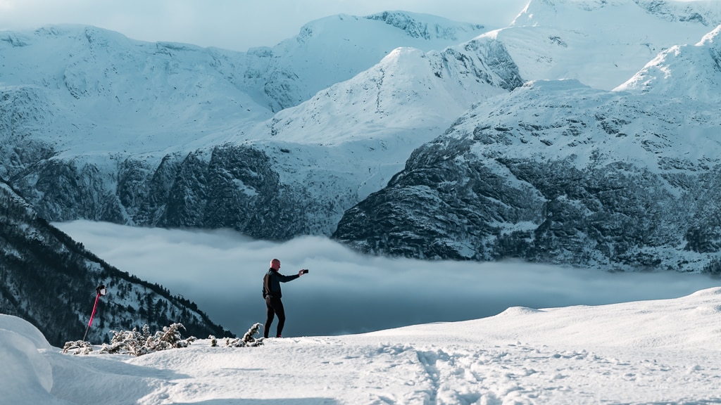Utsikt frå Utvikfjellet