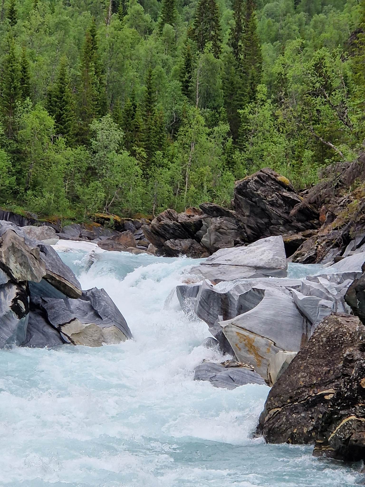 På tur til Marmor slottet