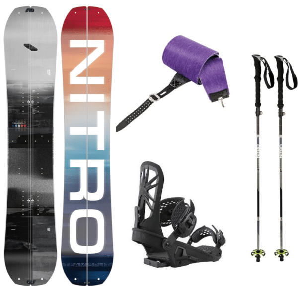 NITRO TEAM SPLIT + UNION EXPLORER | Snowboard Splitboard Set 2023 | Board  Addicts - Dein SUP Shop