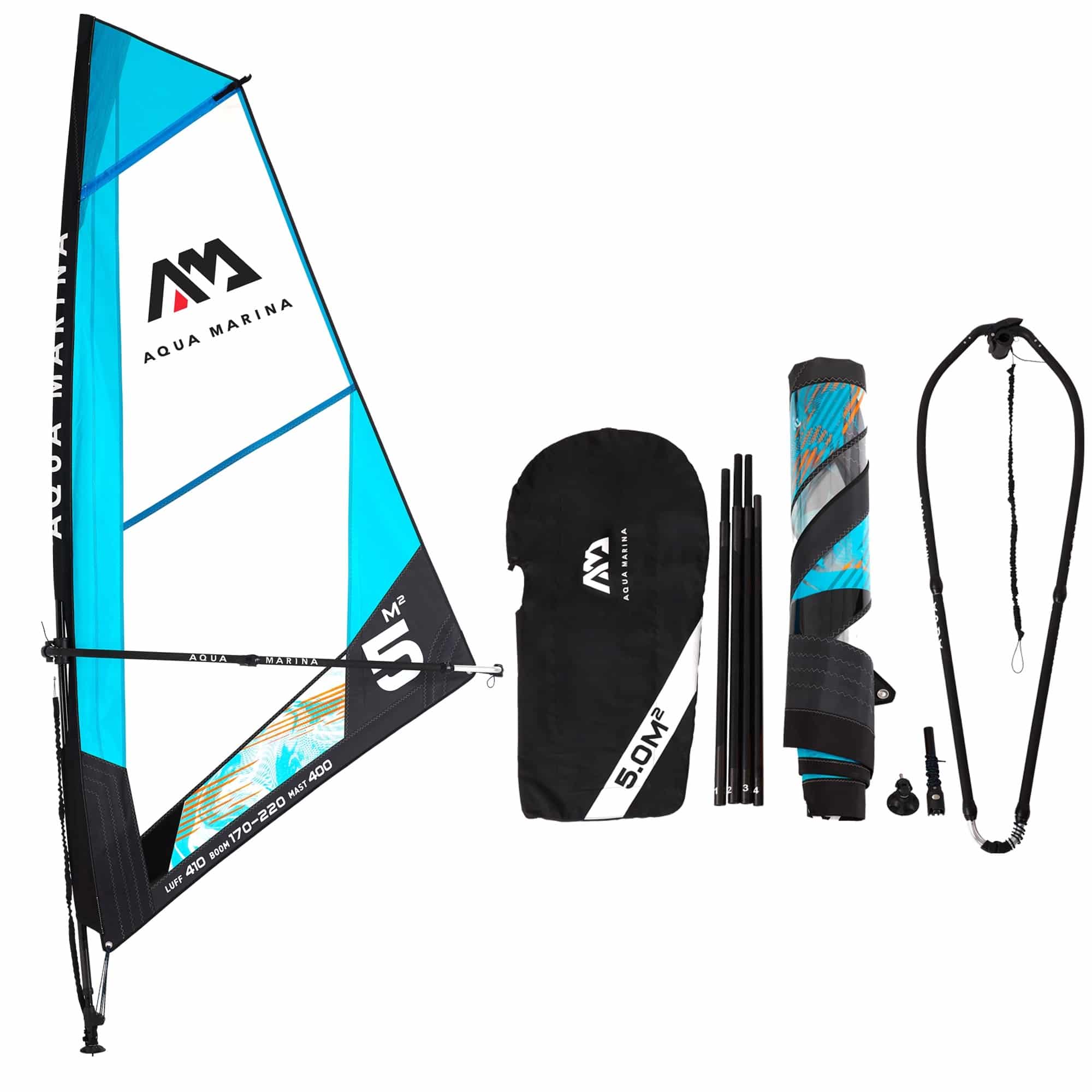 w22166 Aqua Marina Blade Sail Rig Package 2022 – 5,0m² Sail Rig st