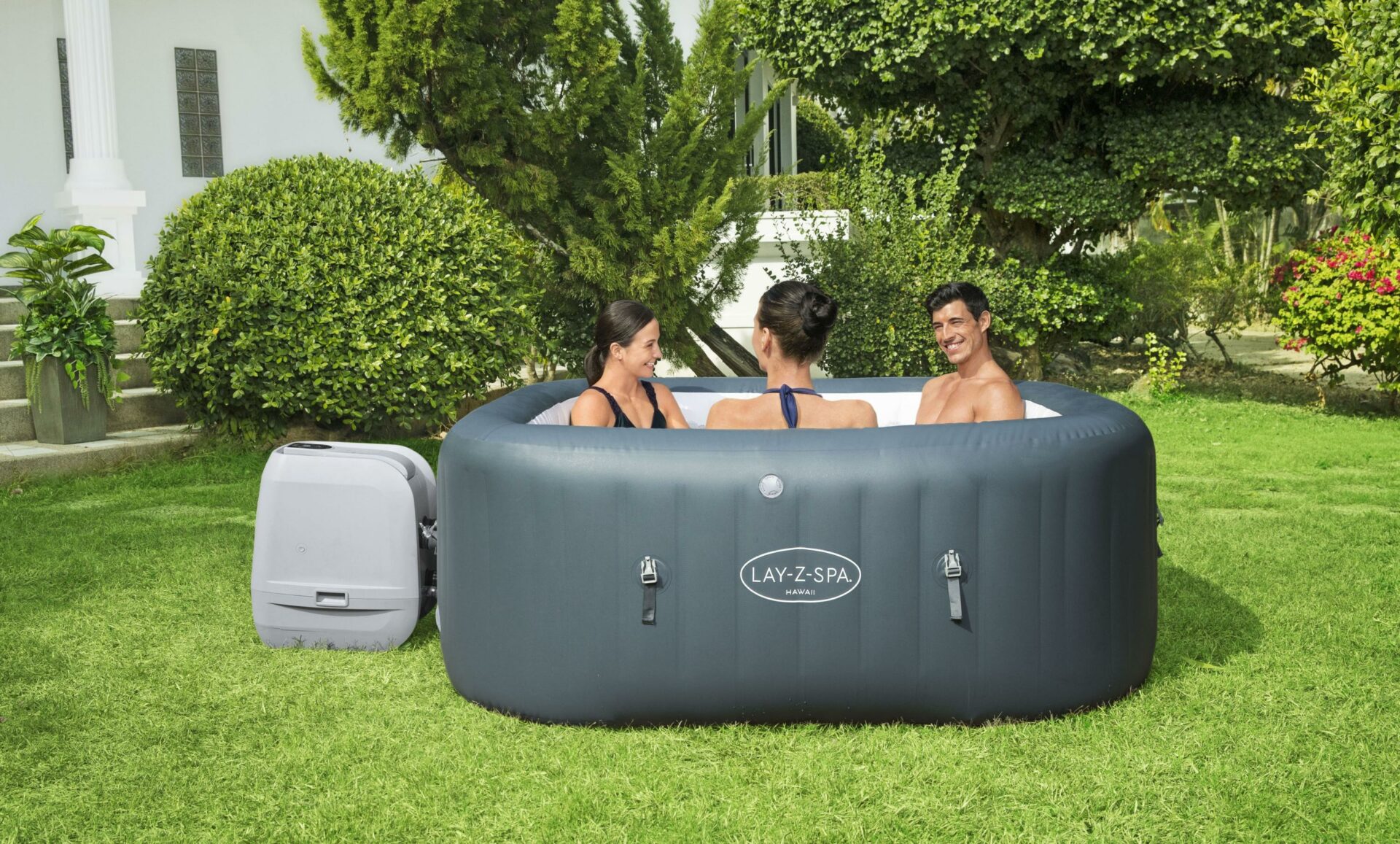 LayZSpa Hawaii HydroJet Pro Utendørs Boblebad/ Jacuzzi